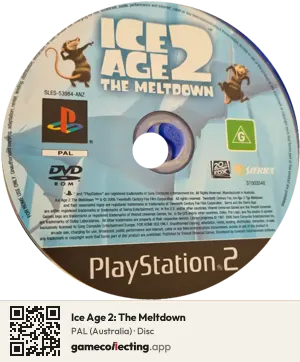 Ice Age 2: The Meltdown PlayStation 2, PAL disc