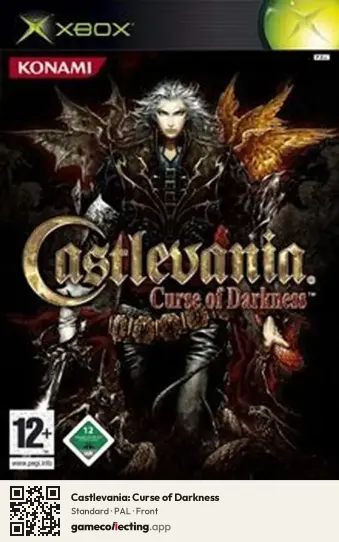 Castlevania: Curse of Darkness Xbox, PAL box front