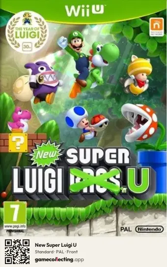New Super Luigi U Nintendo Wii U, PAL box front