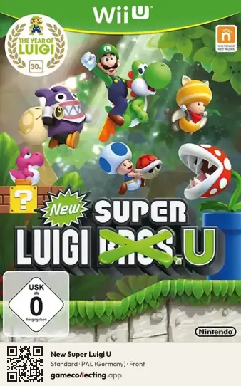 New Super Luigi U Nintendo Wii U, Germany box front