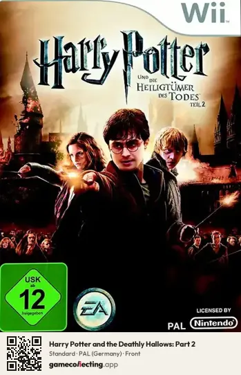 Harry Potter and the Deathly Hallows: Part 2 Nintendo Wii, Germany box front
