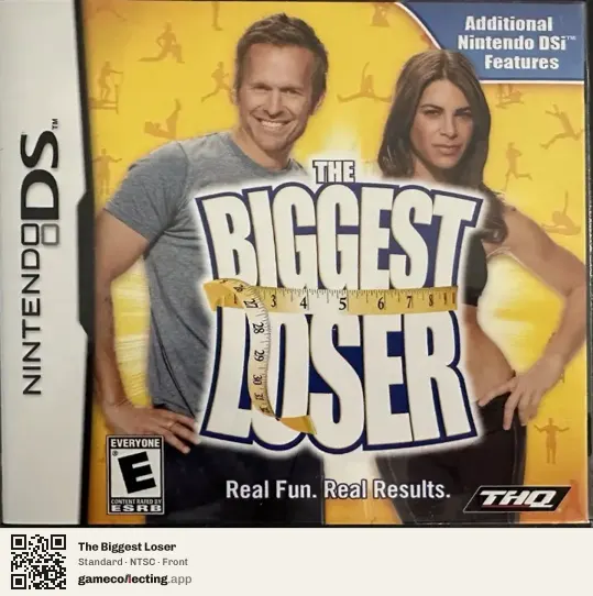 The Biggest Loser Nintendo DS, NTSC box front