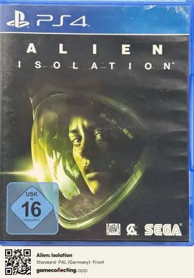 Alien: Isolation PlayStation 4, Germany box front