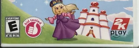 Dora the Explorer: Dora Saves the Crystal Kingdom, the ESRB box on its front