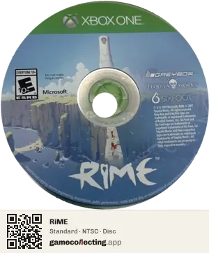 RiME Xbox One, NTSC disc