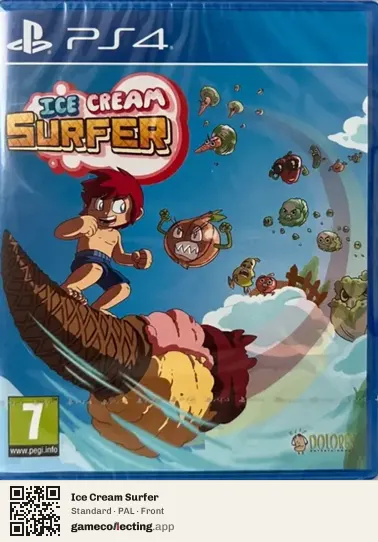 Ice Cream Surfer PlayStation 4, PAL box front