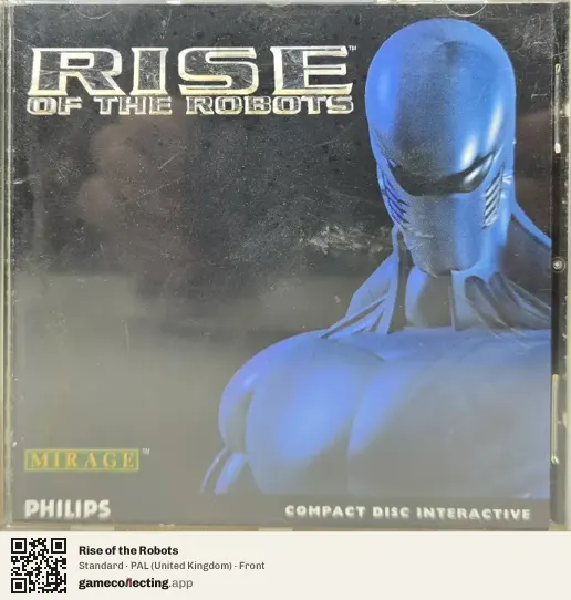 Rise of the Robots Philips CD-i, United Kingdom box front