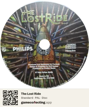 The Lost Ride Philips CD-i, PAL disc