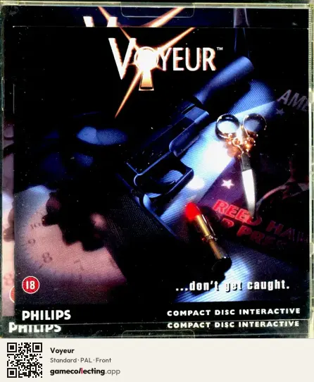 Voyeur Philips CD-i, PAL box front