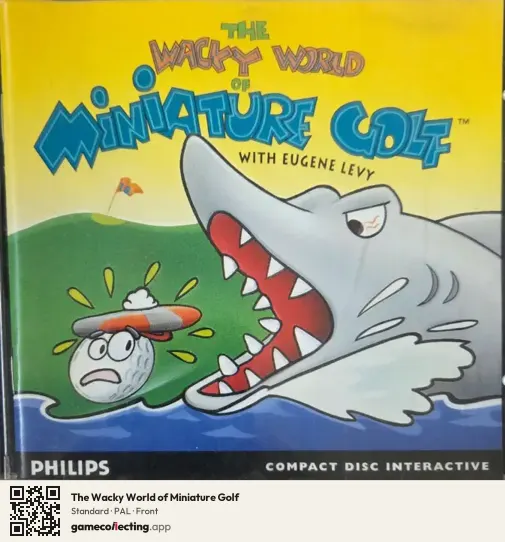 The Wacky World of Miniature Golf Philips CD-i, PAL box front