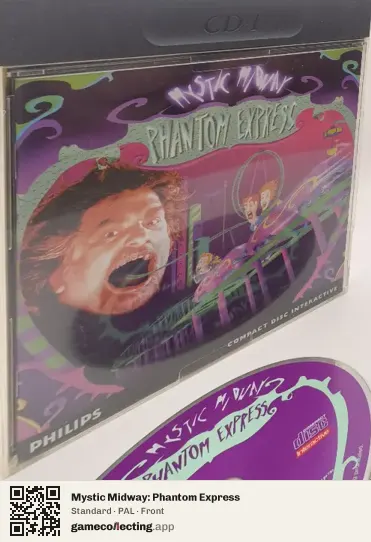 Mystic Midway: Phantom Express Philips CD-i, PAL box front