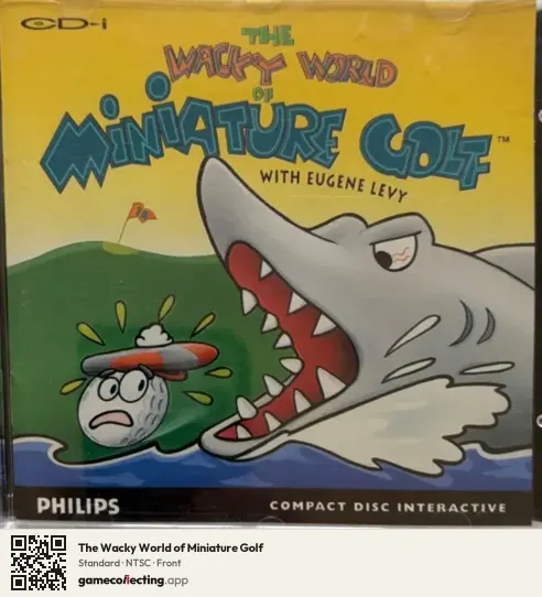 The Wacky World of Miniature Golf Philips CD-i, NTSC box front