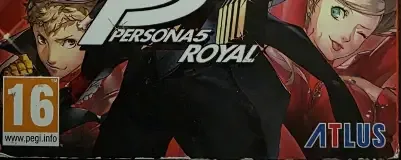 Persona 5 Royal, the USK square on its front