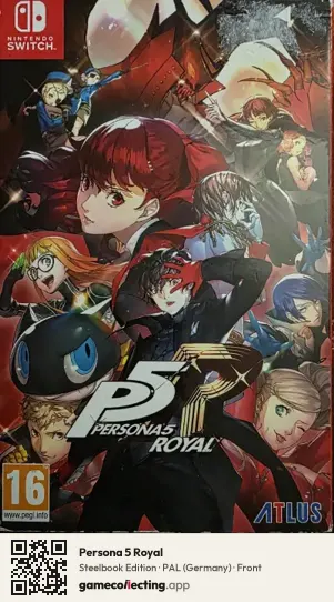 Persona 5 Royal Nintendo Switch, Germany box front