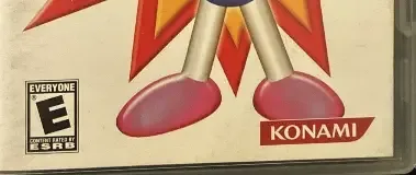 Bomberman, the ESRB box on its front