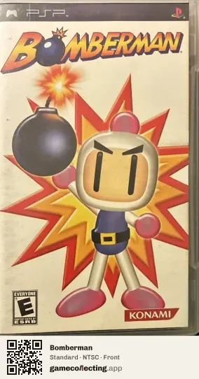Bomberman PlayStation Portable, NTSC box front