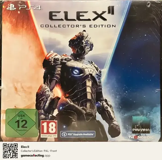 Elex II PlayStation 4, PAL box front