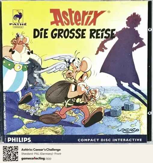 Astérix: Caesar's Challenge Philips CD-i, Germany box front