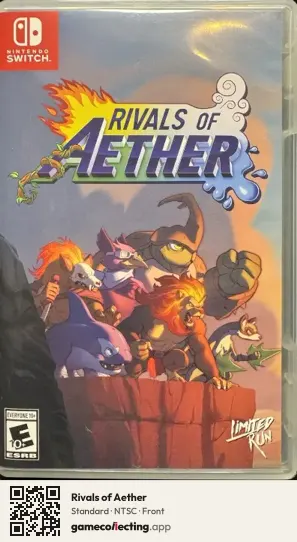 Rivals of Aether Nintendo Switch, NTSC box front