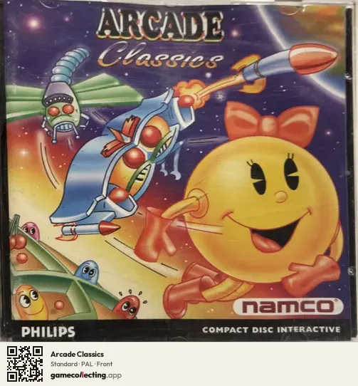 Arcade Classics Philips CD-i, PAL box front