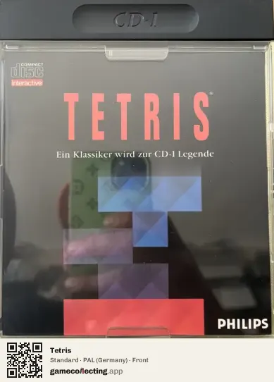 Tetris Philips CD-i, Germany box front