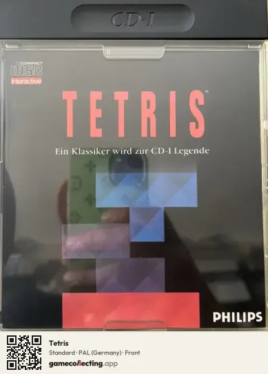 Tetris Philips CD-i, Germany box front