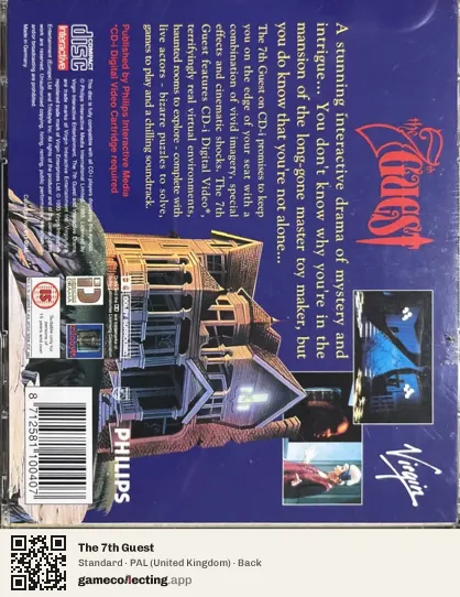The 7th Guest Philips CD-i, United Kingdom box back