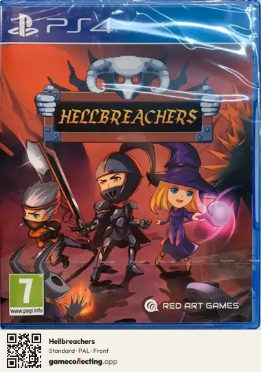 Hellbreachers PlayStation 4, PAL box front