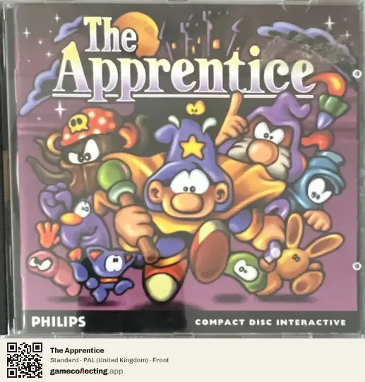 The Apprentice Philips CD-i, United Kingdom box front