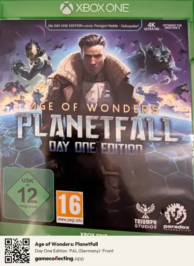 Age of Wonders: Planetfall Xbox One, Germany box front