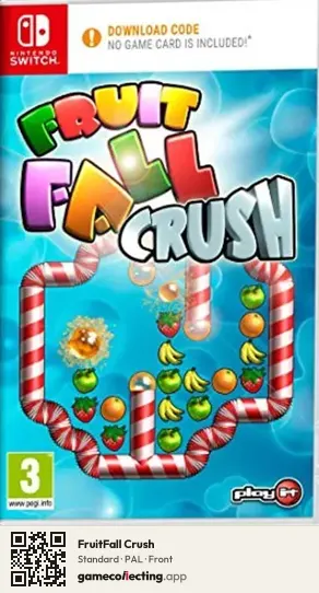 FruitFall Crush Nintendo Switch, PAL box front