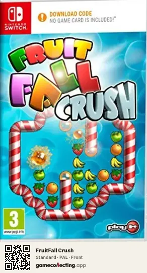 FruitFall Crush Nintendo Switch, PAL box front