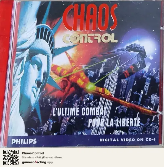 Chaos Control Philips CD-i, France box front