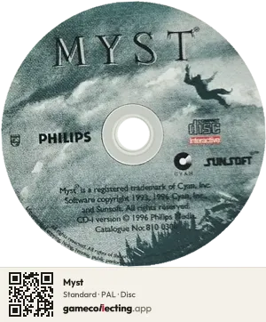 Myst Philips CD-i, PAL disc