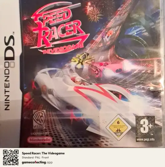 Speed Racer: The Videogame Nintendo DS, PAL box front