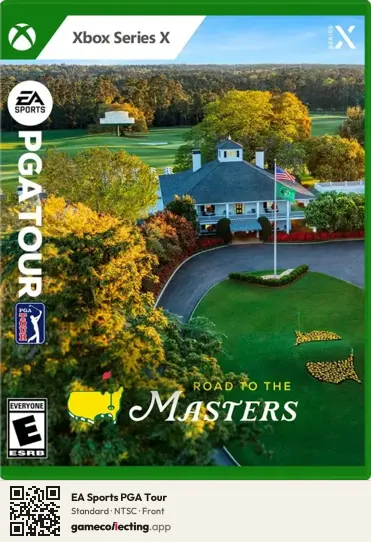 EA Sports PGA Tour Xbox Series X, NTSC box front