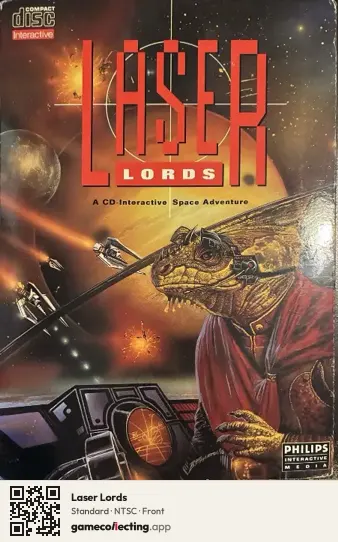 Laser Lords Philips CD-i, NTSC box front