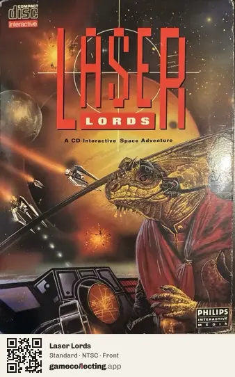 Laser Lords Philips CD-i, NTSC box front