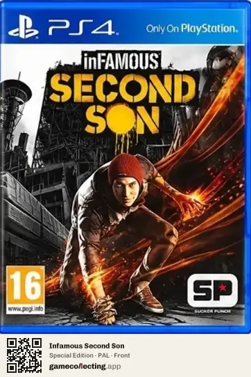 Infamous Second Son PlayStation 4, PAL box front