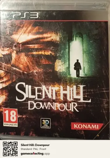 Silent Hill: Downpour PlayStation 3, PAL box front