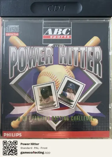 Power Hitter Philips CD-i, PAL box front