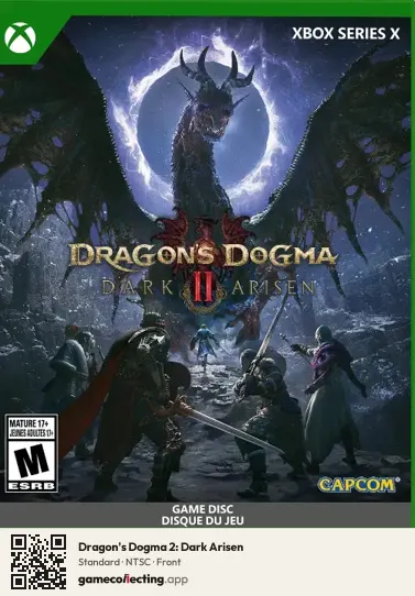 Dragon's Dogma 2: Dark Arisen Xbox Series X, NTSC box front