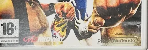 TNA Impact!, the PEGI square on its front