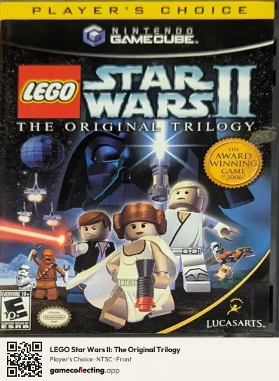 LEGO Star Wars II: The Original Trilogy Nintendo GameCube, NTSC box front