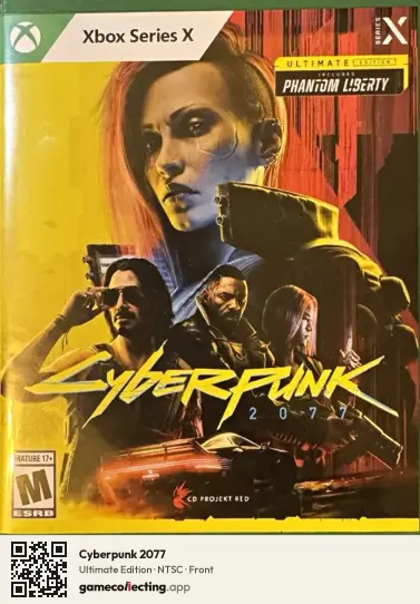 Cyberpunk 2077 Xbox Series X, NTSC box front