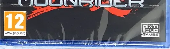Vengeful Guardian: Moonrider, the PEGI square on its front