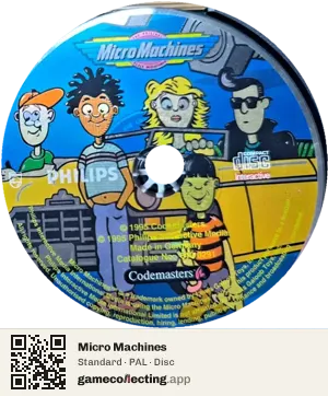 Micro Machines Philips CD-i, PAL disc