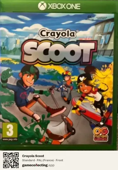 Crayola Scoot Xbox One, France box front