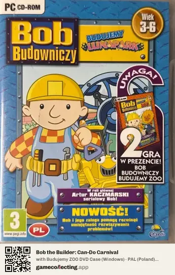 Bob the Builder: Can-Do Carnival Computer, Poland box front