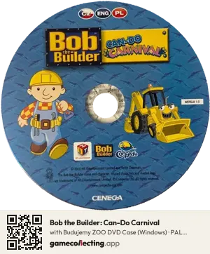 Bob the Builder: Can-Do Carnival Computer, PAL disc
